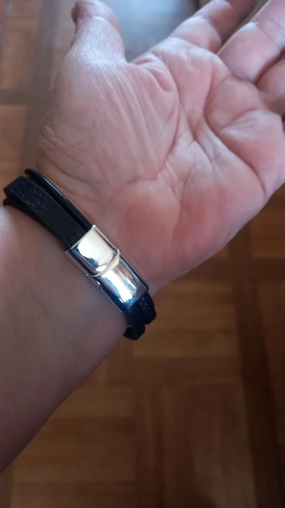 Bracelet en cuir mixte – photo 4